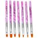 7 Nail Brushes | Tool Professional UV Gel Brush Pen | Brush Pen Nail Art Painting | Nail Art Tips Builder Brush Nail Painting Polish Brush Pen Nail Clean Up Brush Set for Home and Salon Use. - Buy Online on GoSupps.com