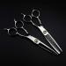 Hair Cutting Scissors 6 Inch Professional Japan 440c Two-Tailed Bearing Hair Scissors Cutting Barber Haircut Thinning Shears Hairdressing Scissors Set