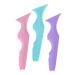 Gogogmee 3pcs Silicone Beauty Ruler Make up Stencils Mascara Shield Guard Eyelash Tool Eyeliner Stencil Face