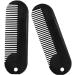 Beard Comb Metal Fine Comb Tooth Portable Mini Pocket Styling Beard Cleaning Comb for Thinner Hair Beard Attractive Processed - Buy Online on GoSupps.com