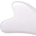 Heart-Shaped Guasha Board for Face Massage | White Synthetic Scraper for Skin Lifting & Body Massage - Shop Internationally - Buy Online on GoSupps.com