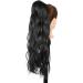 Prinfantasy Long Ponytail Extension - Natural Look, Heat Resistant, Wavy Hairpiece | 24 inch Pony Wig for Women & Girls - Buy Online on GoSupps.com
