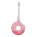FRCOLOR Toothbrush Tooth Brush Teeth Cleaning Brush Pink Child Silicone Head Portable