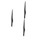 Housoutil 3pcs Microblade Eyebrow Semi-permanent Pencil Long-lasting Naturally Supply for Manual Embroidered 14.5x1.2cmx3pcs Blackx3pcs