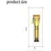 Hair Clippers for Men LED Display Pro Hair Clipper All Metal Body Hair Cutter Electric Diamond Blade Trimmer with 8 Color Coded Cutting Guides With Box - Buy Online on GoSupps.com