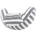 Qchomee Kids Car Travel Pillow | Seat Belt Cushion Head Neck Support | Grey Stripes | Car Seat Headrest for Children - Buy Online on GoSupps.com