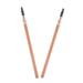 BELLIFFY 2pcs Double Ended Eyebrow Pencil with Brush Brow Pen Brush Eyebrow Pencils Eyebrow Tools Wood