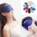 Silk Sleep Eye Mask - Padded Shade Patch for Women and Men - Black - Buy Online on GoSupps.com