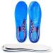 Unisex Orthotic Silicone Gel Insoles | Shock Absorbing Full Length Inserts for Boots & Sports Shoes | Massaging Comfort for Feet | Size S (UK 3-6) - Buy Online on GoSupps.com