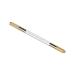 DOITOOL Embroidery Pencil Eyebrow Pencil Pen Crystal Handle Microblading Pen Double Head 1 count (Pack of 1) White