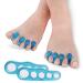 Toe Separator and Bunion Corrector Set for Relaxation, Pedicure, Yoga, Running | Men and Women | Gel Toe Stretcher - Buy Online on GoSupps.com