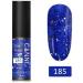 Gel Nail Polish UV CANNI 5ml Mini Set of 4 Glitter Cool Tones - Soak Off Base Top Colour Coat Manicure Acrylic Gifts Women Nails Set 8 - Buy Online on GoSupps.com