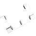 Baluue Towel Holder 3pcs Over Door Clothes Hanger Rack Over The Door hat Rack Over The Door Hook Coat Hanger Cloth Hook Coat Hooks - Buy Online on GoSupps.com