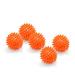 5 pack |Massage balls with knobs |Noppenballen |Hedgehog balls |Arthro Sensorik Ball |Not inflated!|Hardness can be varied yourself |Diameter 6 cm |Orange 60mm |orange