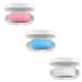 3 Pieces Pet Fingerbrush Silicone Finger Toothbrush Silicone Pet Toothbrushes for Pet Cat and Dog Teeth Cleaning Blue wd2