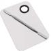 Ruluti Makeup Mixing Palette Stainless Steel Makeup Palette Mixing Palettes with Spatula Tool for Mixing