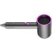 Hair Drier Mute 360 Degree Rotatable Nozzle Fast Drying ABS PP Portable Blow Dryer for Home Salon Grey With Blue Light - Buy Online on GoSupps.com