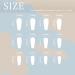 Sethexy Coffin False Nails - Spring Flower Acrylic Press-On Tips | 24-Pack French Nail Art for Women & Girls - Buy Online on GoSupps.com
