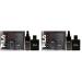 Fila Black - Invigorating and Spicy EDT Fragrance and Body Spray for Him - Extra Strength Long Lasting Scent Payoff - Trendy Rectangular Streamlined Portable Bottle Design - 2 pc Gift Set 2 Fl Oz (Pack of 2)