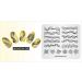 Alexnailart Line Geometry Nail Stamping Plate Set (GE005) - Nail Art Tools - Buy Online on GoSupps.com