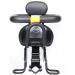 Gdrasuya10 Portable Front Mounted Baby Bike Seat | Lightweight Child Safety Seat with Padded Saddle and Foot Pedal - Buy Online on GoSupps.com