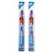 Oral-B Princess Toothbrush for Little Girls Children 3+ Extra Soft (Characters Vary) - Pack of 2