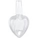 Leakproof Refillable Empty Keychain Travel Bottle Set 50ml - Portable Plastic Squeeze Containers for Hand Soap Transparent and Reusable - Ideal for Various Cosmetics and Spray heart shape - Buy Online on GoSupps.com