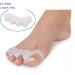 (TWO Pairs) Gel Toe Separators Toe Spacers Toe Stretchers Toe Straightener Toe Spreader Hammertoe Yoga Practice & Running for Men and Women Bunion Pain Relief Toe Straightener Stretcher