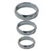 DOITOOL Creative Hematite Rings Hematite Stone Rings Practical Finger Rings Useful Magnetic Rings 3pcs