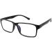 Buy Visual + Plus Blue Light Blocking Reading Glasses for Men & Women | Computer Gaming TV Glasses (Black 1.50 Strength) - Protect Your Eyes - Buy Online on GoSupps.com