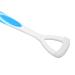 Ergonomic Tongue Cleaning Brush - Easy to Use Tongue Scraper for Adults & Kids | Blue Oral Care Tool - Buy Online on GoSupps.com