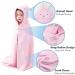 Soft and Absorbent Toddler Hooded Bath Towel | Pink Rabbit-Shape | Baby Shower Gift for Boys and Girls | 27.5 x 55 - Buy Online on GoSupps.com