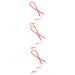 BESPORTBLE 3 Pcs 5 Pet Leash Cockatiel Harness and Leash Rabbit Leash Bunny Harness Bunny Leash Bird Budgie Size 2x3pcs As Shownx3pcs