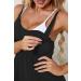 Sosolism Women's Nursing Nightdress - Padded Lace Trim Breastfeeding Dress XXL - Buy Online on GoSupps.com