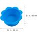 Zerodeko 24pcs Muffin Cup Mold Cheesecake Muffin Pan Mini Muffin Mini Silicone Molds Cake Making Molds Muffin Mold Cup Making Tools Cake Molds Baking Tools Spring Dessert Silica Gel Lace 8X8X3CM Random Color - Buy Online on GoSupps.com