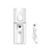 Makina USB Nano Mist Sprayer for Facial Beauty - Ultrasonic Moisturizing Handheld Mini Mister - Buy Online on GoSupps.com