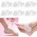 Lurrose 6 Pairs Heel Socks - Gel Ankle Protector for Dry Feet Silicone Heel Cushion & Moisturizing Fasciitis Support - International Shipping Available - Buy Online on GoSupps.com
