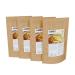 4-Pack: hCG Low Carb Bread Baking Mix First Bread Suitable for HCG Strict Phase (WHITE)