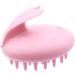 Solustre 3-in-1 Shower Hairbrush | Scalp Massage Device for Hair Growth | Waterproof Shampoo Brush in Pink - Buy Online on GoSupps.com