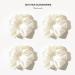 townssilk 100% Pure Mulberry Silk Skinnie Hair Bobbles - 4PC White Collection - Buy Online on GoSupps.com