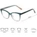 Buy Blue Light Blocking Reading Glasses - Anti Glare HD Computer Goggles & Gaming TV Eyeglasses 2.50 C1 for Eye Protection | International Shipping Available - Buy Online on GoSupps.com