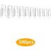 CLSSLVVBN 1 Set False Nail Elegant Full Coverage Shape Manicure Stickers Strong Adhesion Unique Design Half Paste Natural Paster Type 2 - Buy Online on GoSupps.com