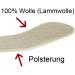 Buy Winter Insoles Iso Comfort - 100% Wool Lambswool Warm & Cozy Sizes 34-41 Ideal for Shoes - International Shipping - Buy Online on GoSupps.com