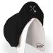 AIKO saddle protector black - Hannoverian Collection breathable and washable