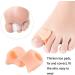 10 Pairs Wenjinghua Great Toe Orthosis Separator | Soft Comfortable Toe Care Cover - Size M Transparent - Buy Online on GoSupps.com