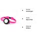 Lucybalu Cat Airtag Collar | Premium Silicone Neck Band for Cats | Safe Comfortable & Lightweight | Apple Airtag Compatible | Neon Pink Cat Tracker - Buy Online on GoSupps.com