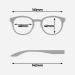 Buy X Frame Therapy Blue Light Glasses for Men & Women - Luminatrix Acetate Screen Glasses - BlueBlock Blue Light Protection - Buy Online on GoSupps.com