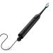 Rechargeable Sonic Electric Toothbrush for Kids & Adults - Long Battery Life Travel Case & USB Adapter - 4 Brush Heads Included (Black - Buy Online on GoSupps.com