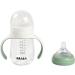 B ABA 2 in 1 Drinking Bottle/Learning Cup Children's Straw Cup 100% Leak-Proof Easy to Open Removable Handles Tritan an - Buy Online on GoSupps.com