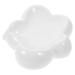 OUNONA Small Ceramic Dish container sink soap holder soap holder jewelry plate soap dish ceramic love sink light luxury ceramics Self Draining Soap Holder For Bath soap dish the clouds